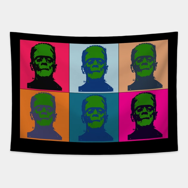 The Pop Art Monster Tapestry by ForbiddenDisco