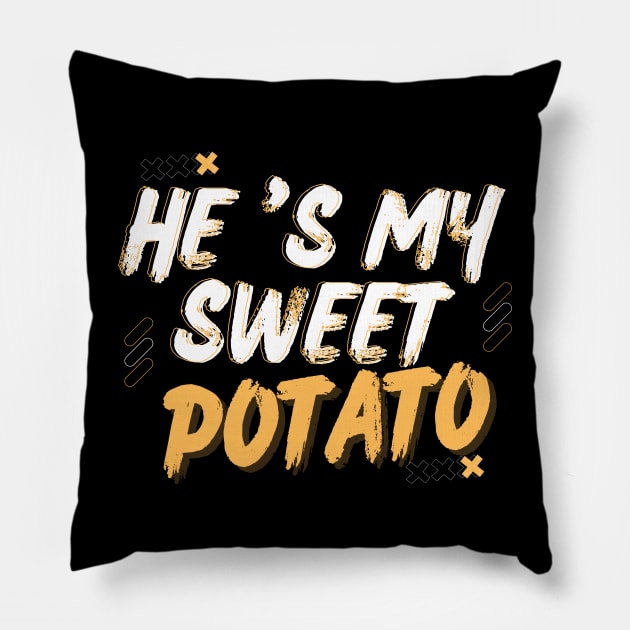 He's My Sweet Potato Pillow by Diwa