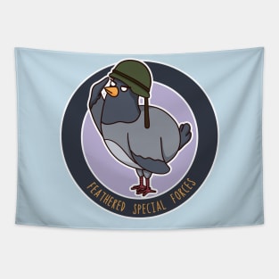 Pigeon special forces Tapestry