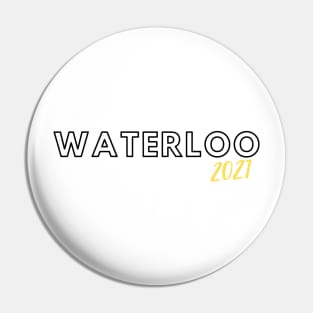 Waterloo 2021 Pin