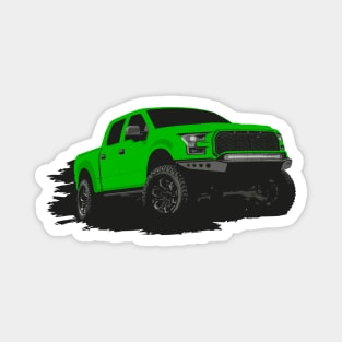 Green Raptor pickup Magnet