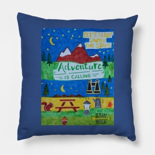 Adventure is calling Pillow