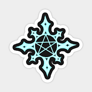 Snowflake Pentacle Magnet