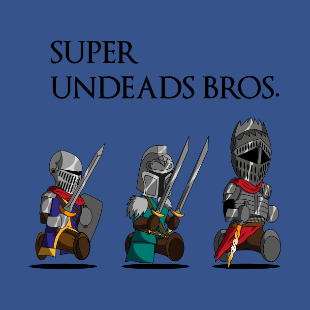 Discover Super Undeads Bros. [Variant 02] - Dark Souls - T-Shirt