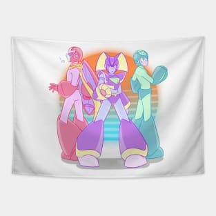 Megaman Squad Tapestry