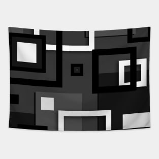 Black and white abstract background Tapestry