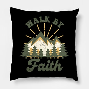 Walk by Faith Pillow