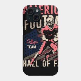 American Football Hall of Fame , Collage Football Phone Case