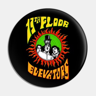 13th Floor Elevators Pin