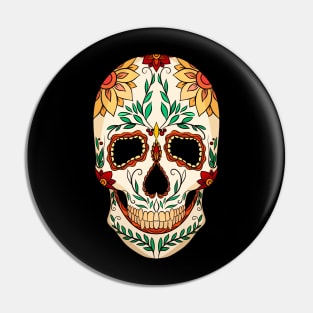 Sugar skull Pin