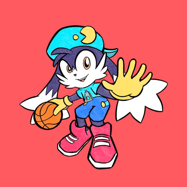 Retro Ballin' Klonoa by RampantLeaf