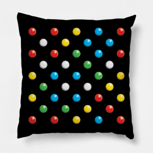 Fun Primary Colour Disc Design Pillow