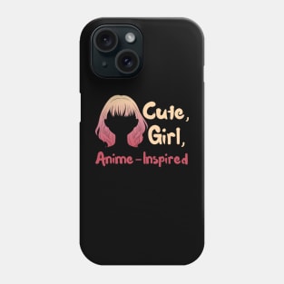 cute,girl,anime inspired Phone Case