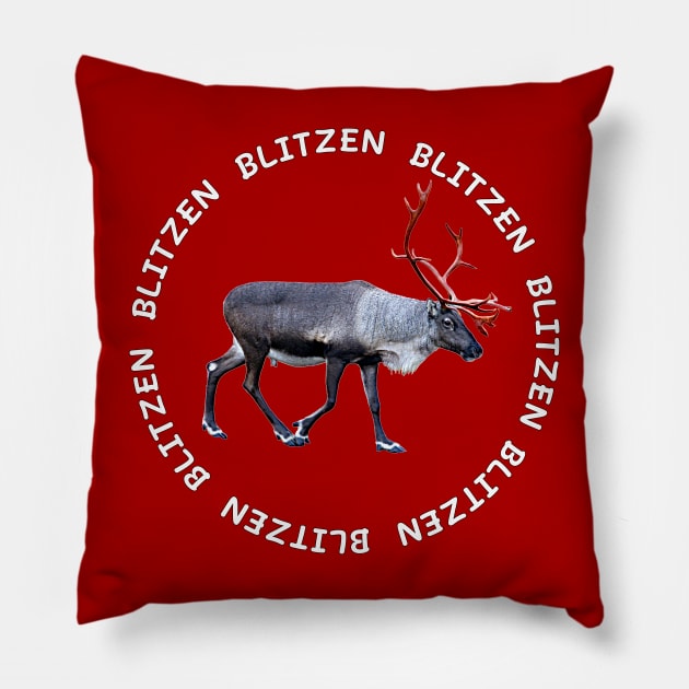 Blitzen Pillow by FotoJarmo