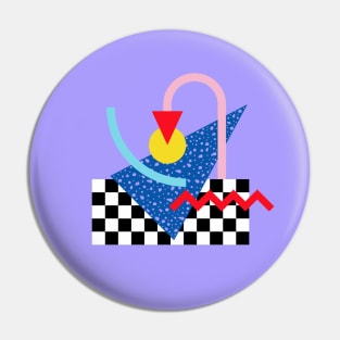 Memphis Pattern 27 / 80s Retro Pin