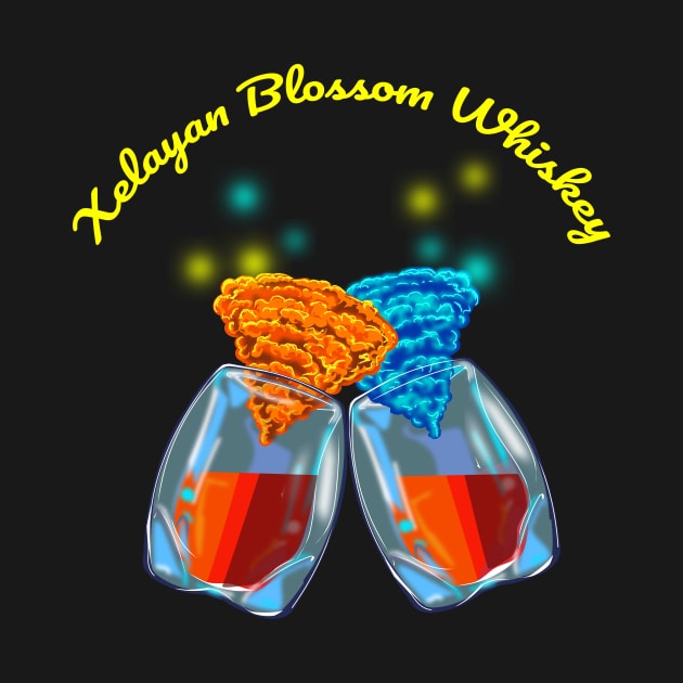 XELAYAN BLOSSOM WHISKEY by KARMADESIGNER T-SHIRT SHOP