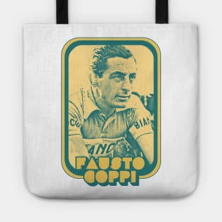 Fausto Coppi // Retro Cycling Fan Art Design Tote