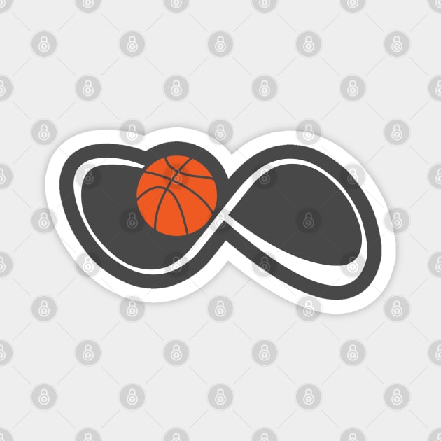 Basketball Love Magnet by justSVGs