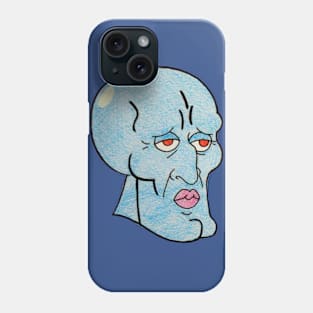 Handsome Squidward Phone Case