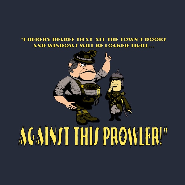 Against This Prowler (with text) by BradyRain