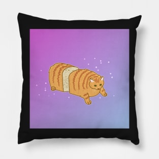 Bread cat meme Pillow