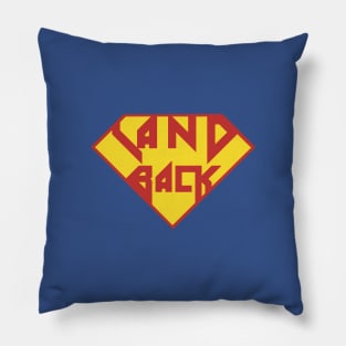 Land Back Hero Pillow