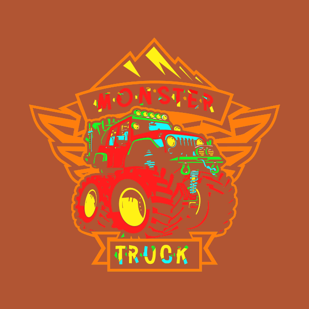 Monster Truck by black8elise