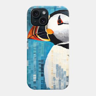 Puffin Animal Bird Art Decor Paint Phone Case