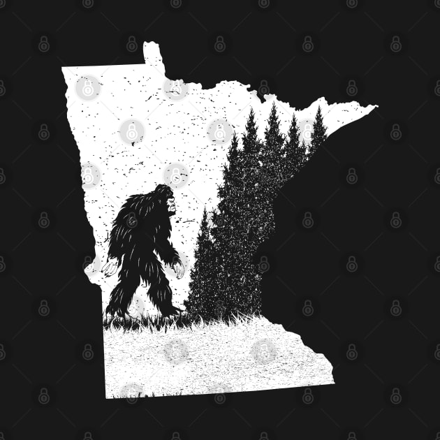 Minnesota Bigfoot by Tesszero