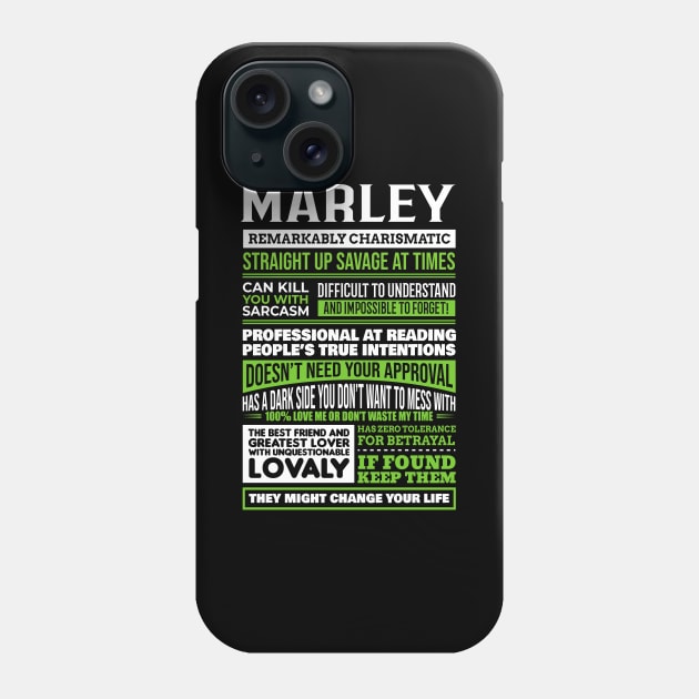 Marley Phone Case by Guitar Hero-Typography 