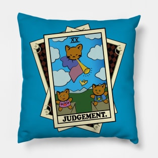 TAROT CARDS DECK | JUDGEMENT. | FORTUNE CAT Pillow