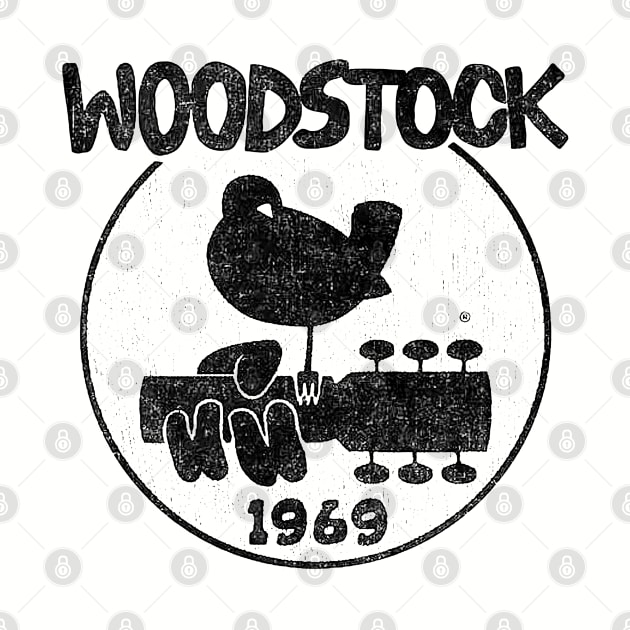 WoodStock 1969 by H Black Ink