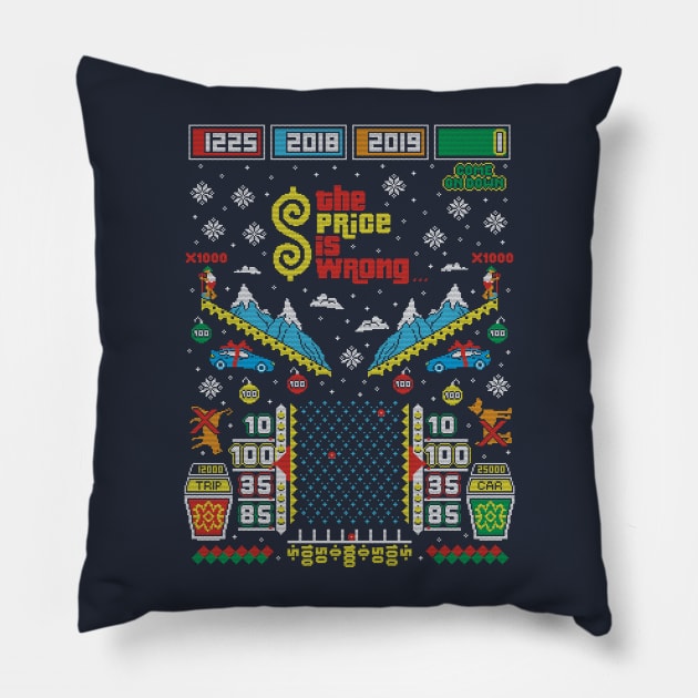 The Price is Wrong Pillow by CoDDesigns