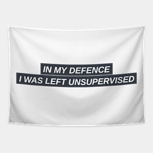 In My Defence I Was Left Unsupervised Tapestry