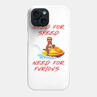 Speed for sloth Phone Case