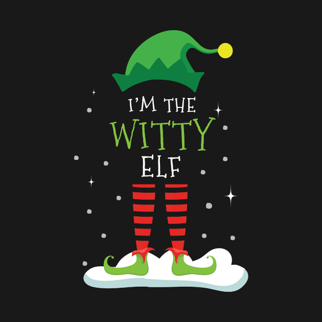 I'm The Witty Elf Matching Family Group Christmas by For You