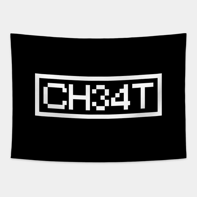 LEET CHEAT Tapestry by tinybiscuits