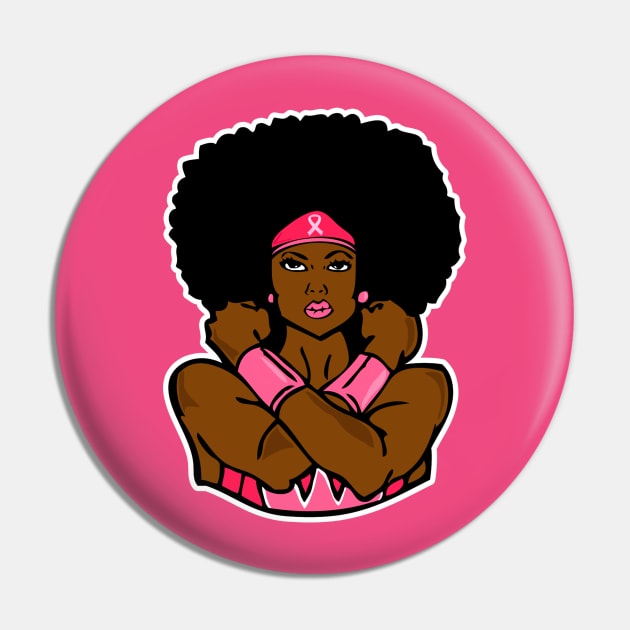 Fighting Cancer Pin by Corecustom