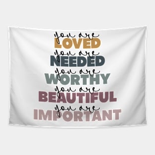 You Are Loved Tapestry