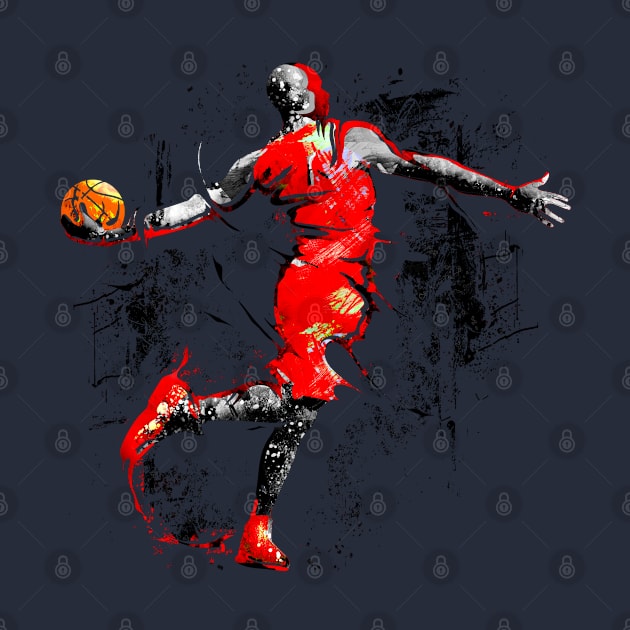 MJ | Michael Jordan | 23 | Bulls | Slam Dunk by BabyYodaSticker