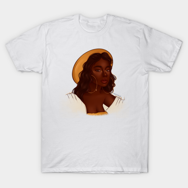 Sunset - African American - T-Shirt