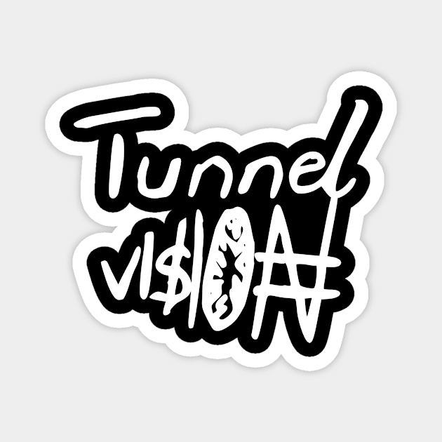 tunnel vision Magnet by Oluwa290