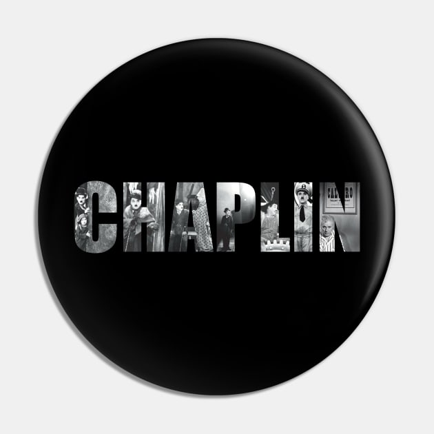 Charlie Chaplin Pin by @johnnehill