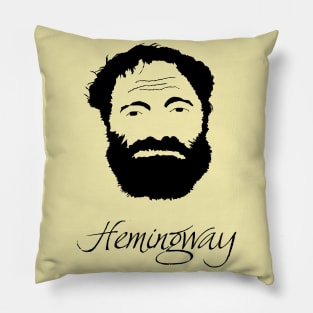 Ernest Hemingway Pillow