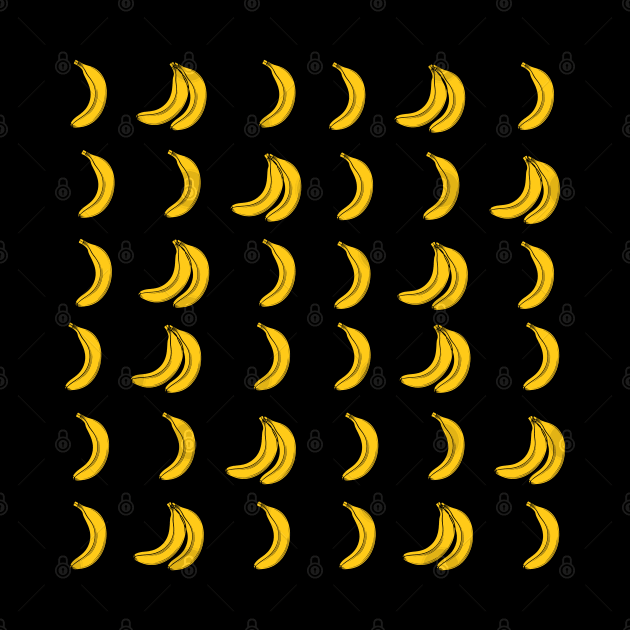 banana pattern by zzzozzo