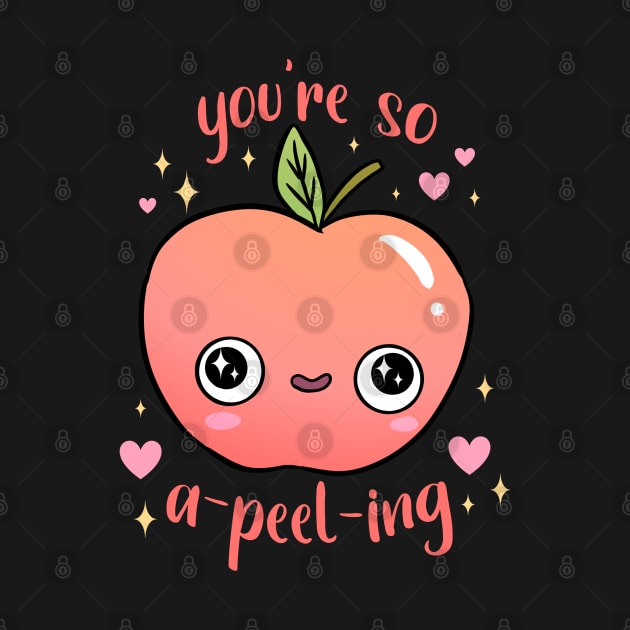 You're so a-peel-ing a funny apple pun by Yarafantasyart