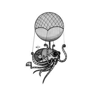 Steampunk OctoBalloon T-Shirt