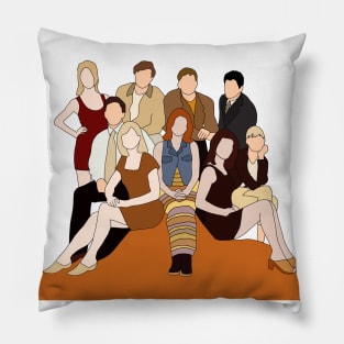 Melrose place cast Pillow