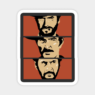 The Good The Bad And The Ugly Eyes Scene Magnet