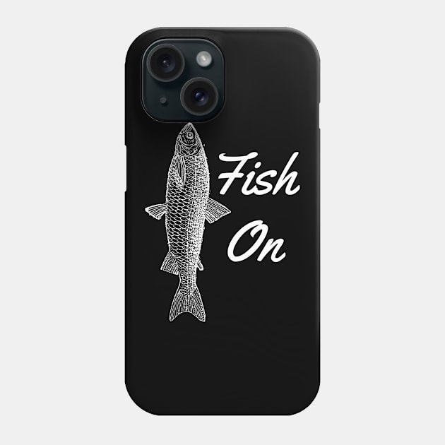 Fish On Phone Case by FalconPod